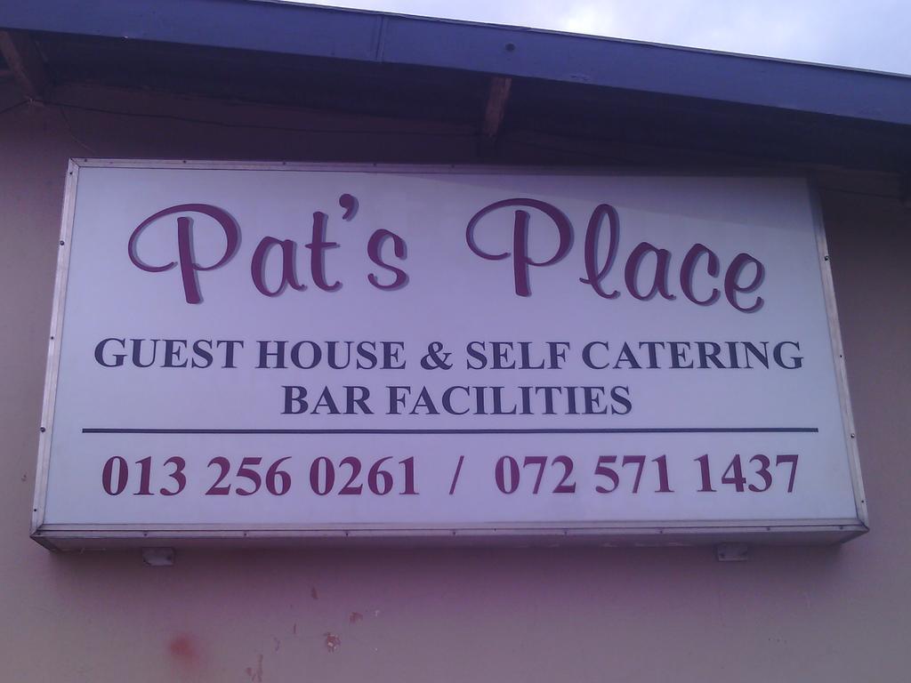 Pat'S Place Machadodorp Dış mekan fotoğraf
